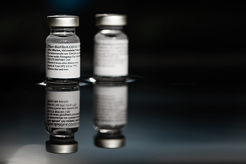 Pfizer COVID vaccine vials